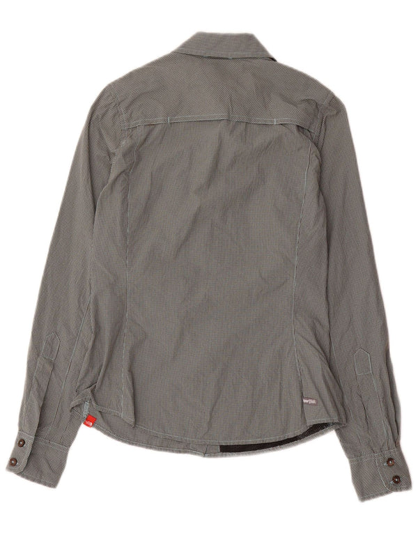 The North Face Chemisier pour femme UK 6 XS Gris Vichy Nylon