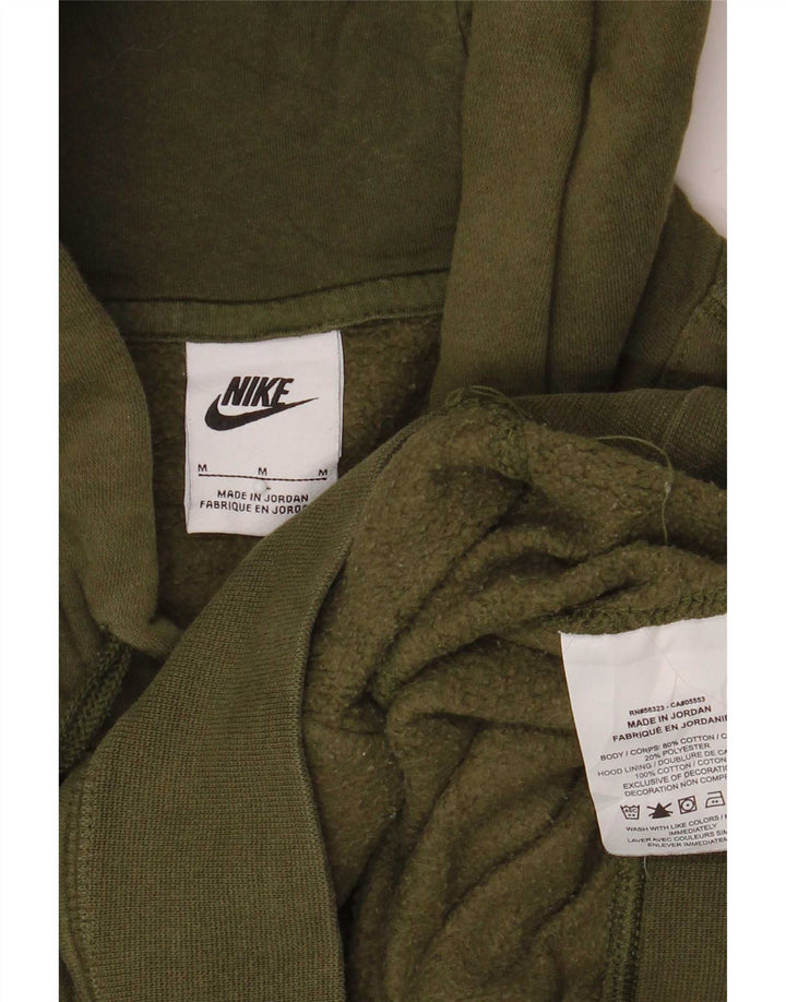 Nike Pull à capuche en coton kaki moyen pour homme