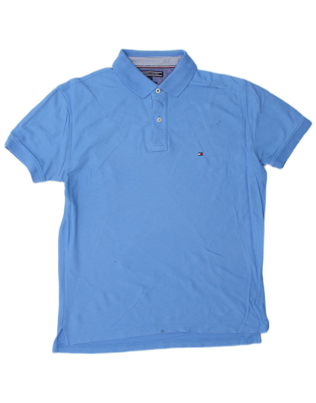 TOMMY HILFIGER Polo Regular Fit Homme Grand Bleu
