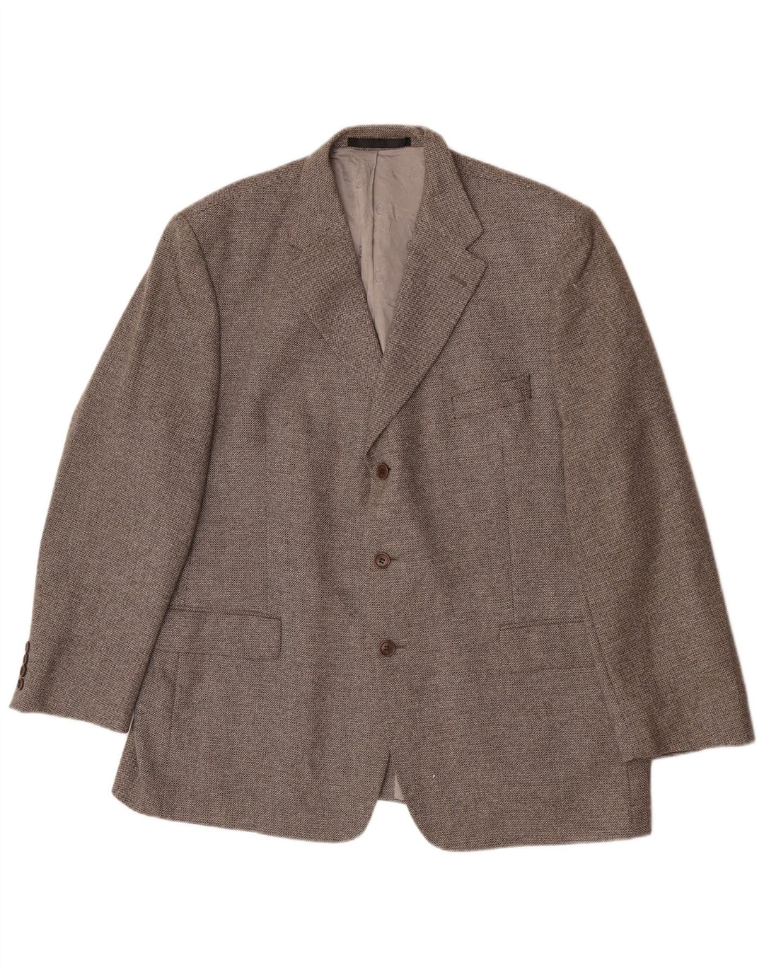 Marks & Spencer Veste Blazer 3 Boutons Homme UK 46 XL Laine Grise