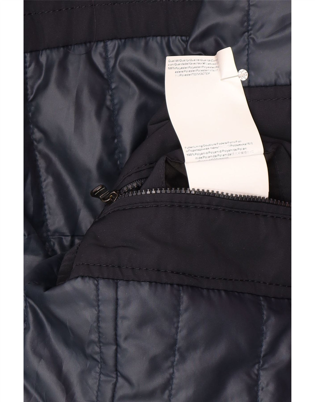 Hugo Boss Veste utilitaire pour homme IT 52 XL Bleu marine Polyester