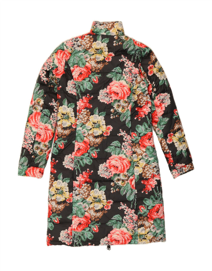 CATH KIDSTON Womens Reversible Padded Coat UK 6 XS Black Polyester Vintage Cath Kidston and Second-Hand Cath Kidston from Messina Hembry 