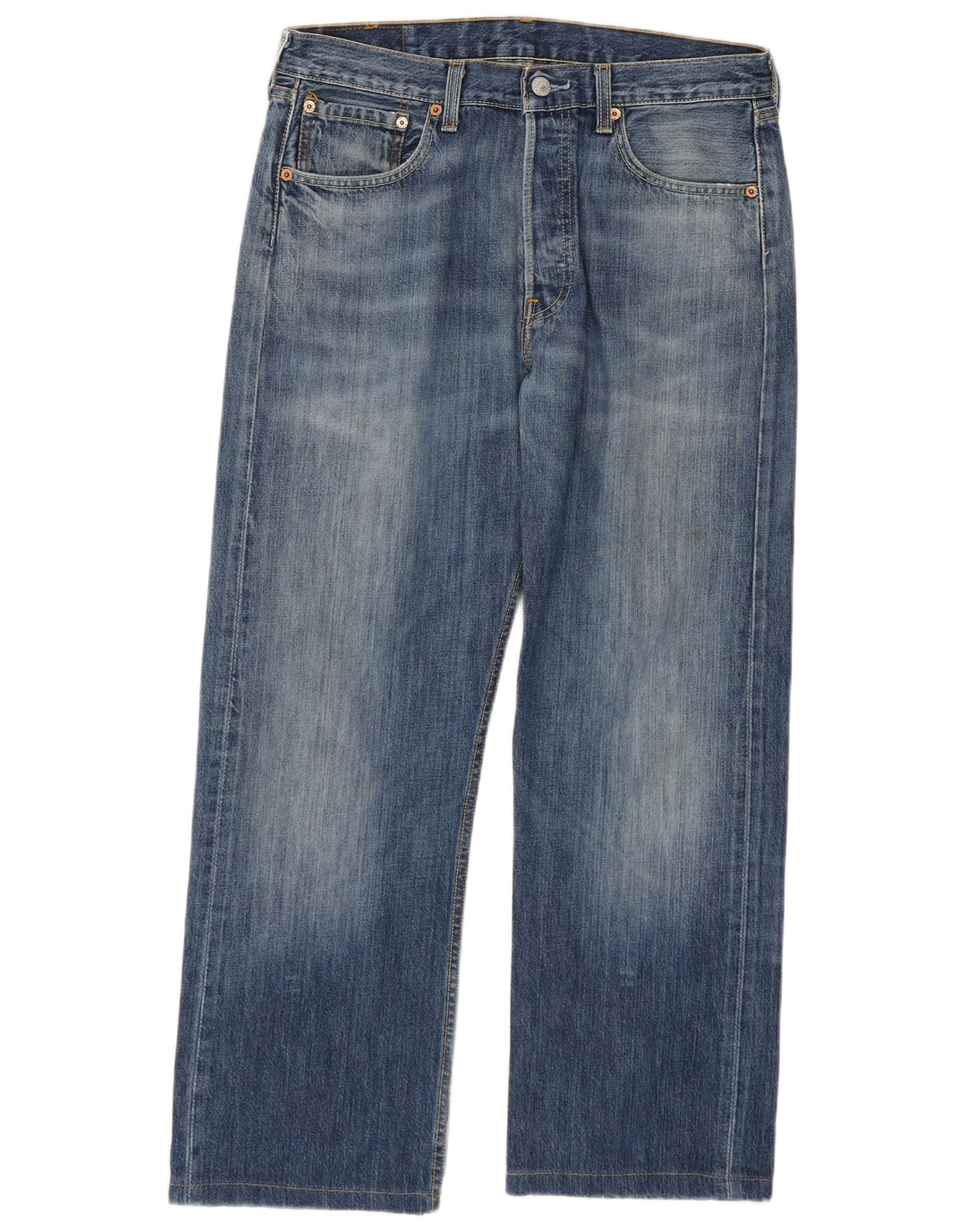 Levi's Jean Droit 501 Homme Bleu W33 L27