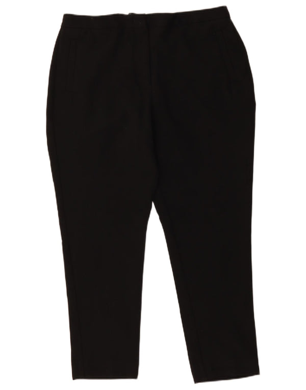 Marks & Spencer Pantalon chino autographe pour femme UK 16 Large W34 L26 Noir