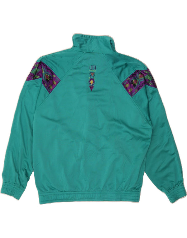 LOTTO Veste de Survêtement Homme Petit Vert Colourblock