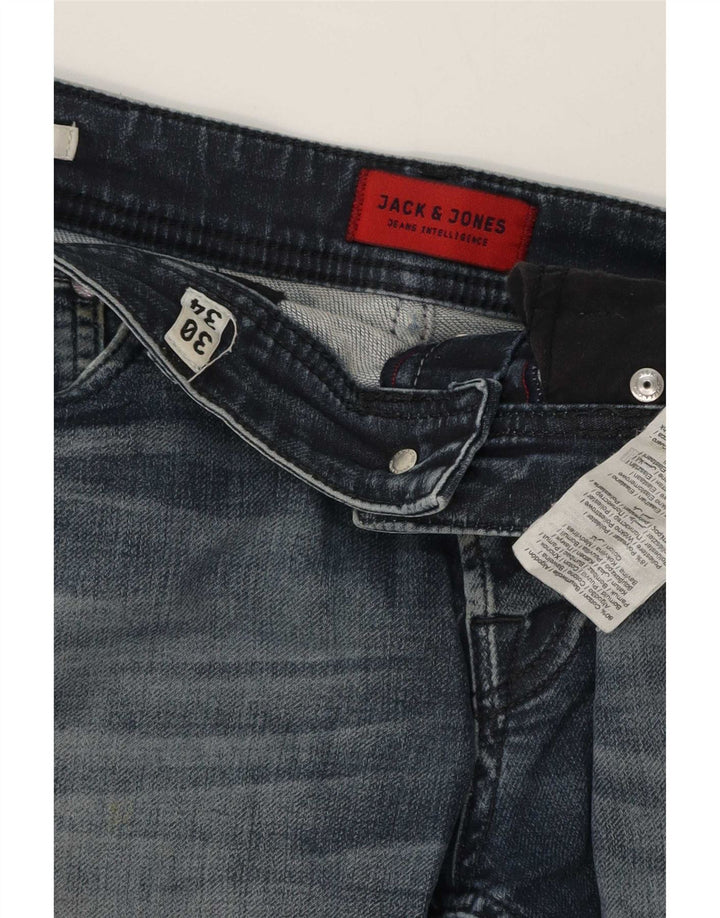 Jack & Jones Jean Slim GLENN Homme W30 L32 Bleu Coton