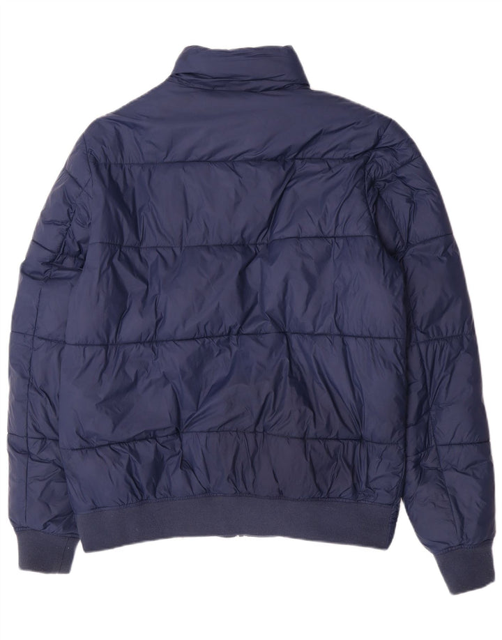 Tommy Hilfiger Veste matelassée pour homme UK 40 Large Bleu marine Polyamide