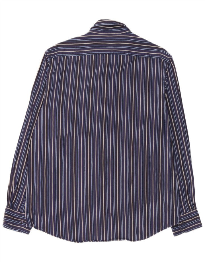 French Connection Chemise Homme Large Bleu Rayé