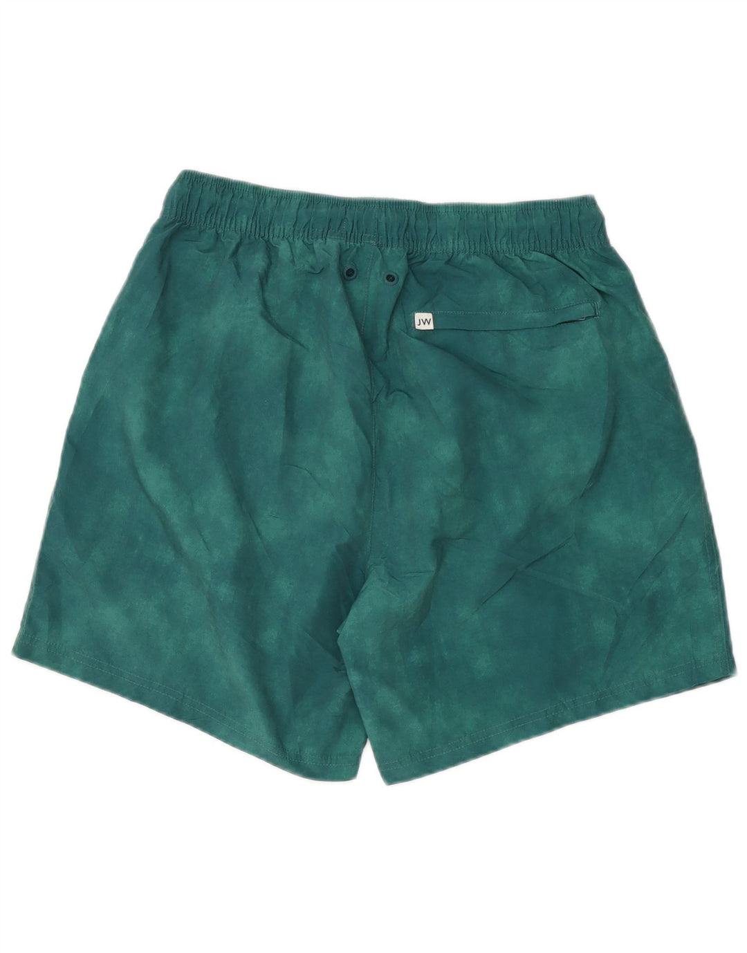 Jack Wills Short de bain pour homme en polyester Tie Dye vert moyen
