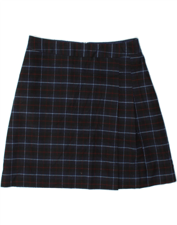 OASIS Womens Mini Skirt UK 10 Small W28  Black Check Polyester Vintage Oasis and Second-Hand Oasis from Messina Hembry 