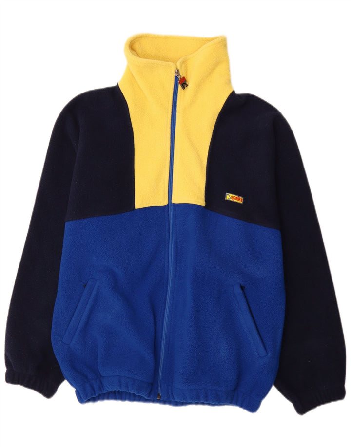 Dolomiten Veste Polaire Homme UK 36 Petit Bleu Colorblock Polyester