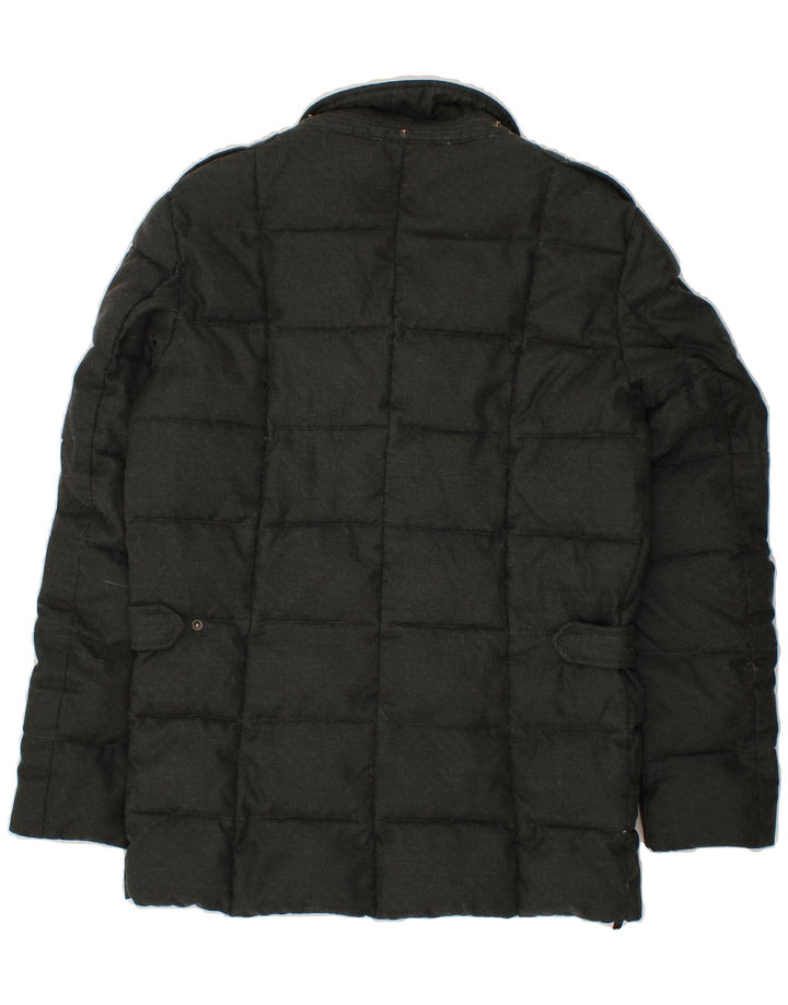 ELLESSE Womens Padded Jacket UK 16 Large Grey Vintage Ellesse and Second-Hand Ellesse from Messina Hembry 