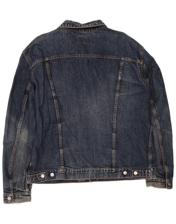 Carrera Veste en Jean Homme UK 44 2XL Bleu Coton