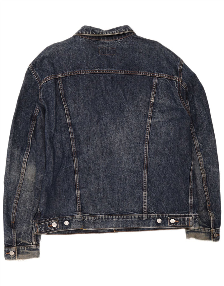 Carrera Veste en Jean Homme UK 44 2XL Bleu Coton