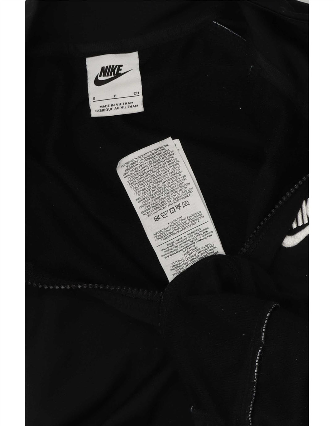 Nike Veste de survêtement pour homme Petit Noir Polyester