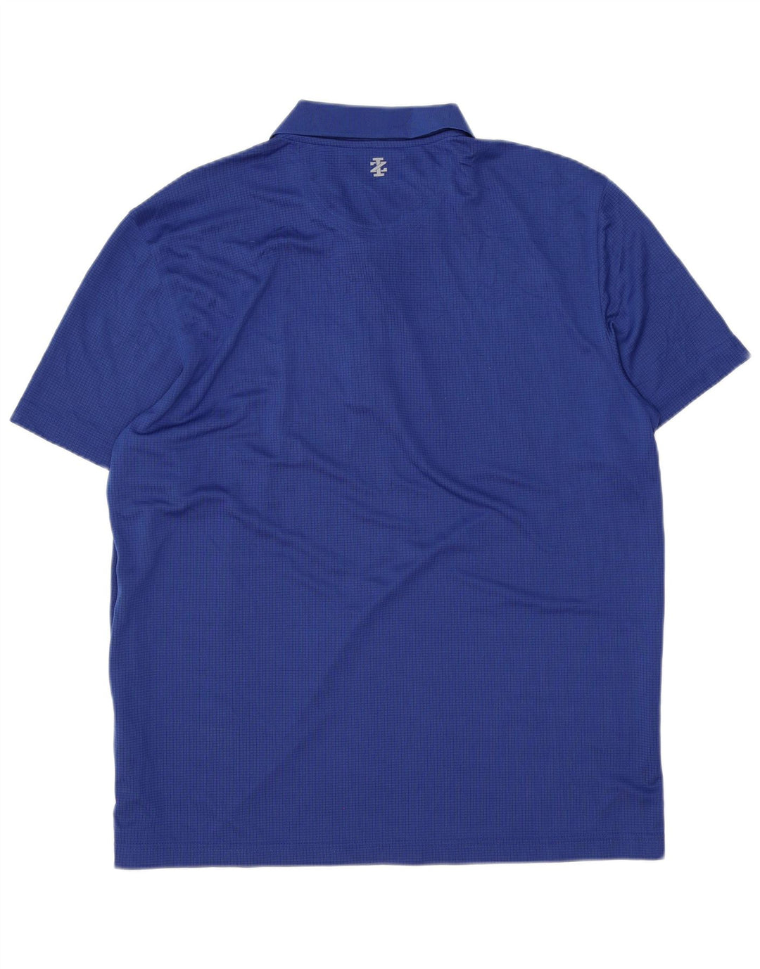 Izod Polo Homme XL Bleu Vichy Polyester