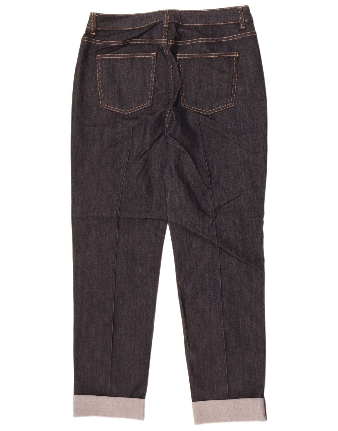 Marks & Spencer Jean Harper Tapered pour femme UK 14 Large W32 L28 Bleu marine