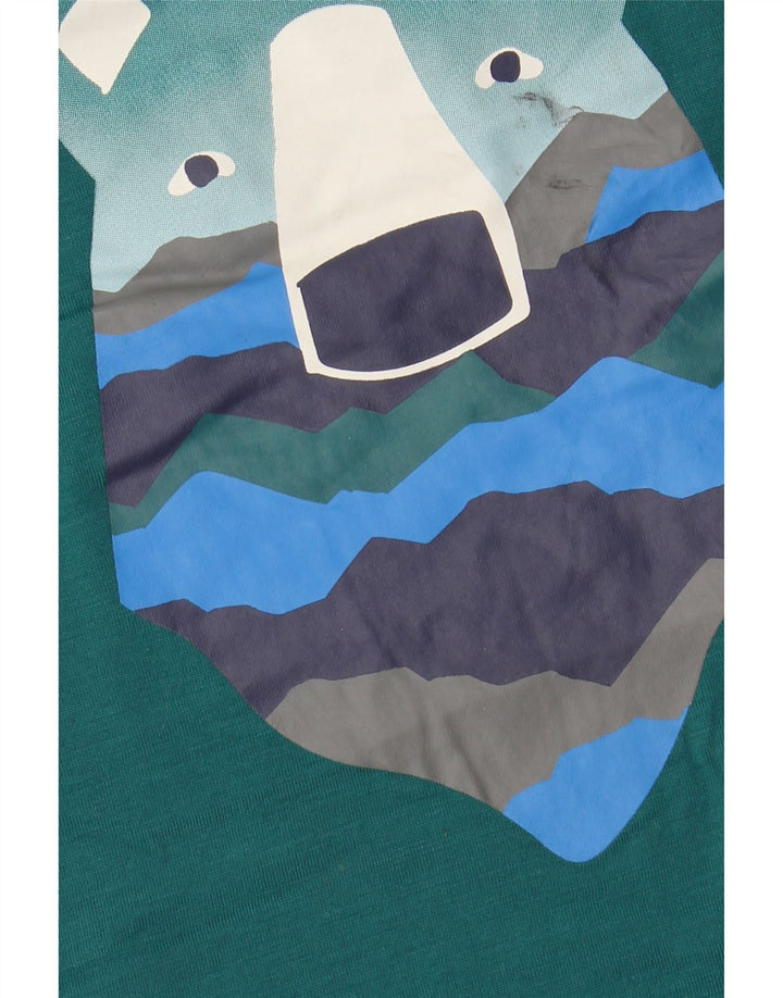 EDDIE BAUER Haut graphique à manches longues pour garçon 13-14 ans Grand Vert