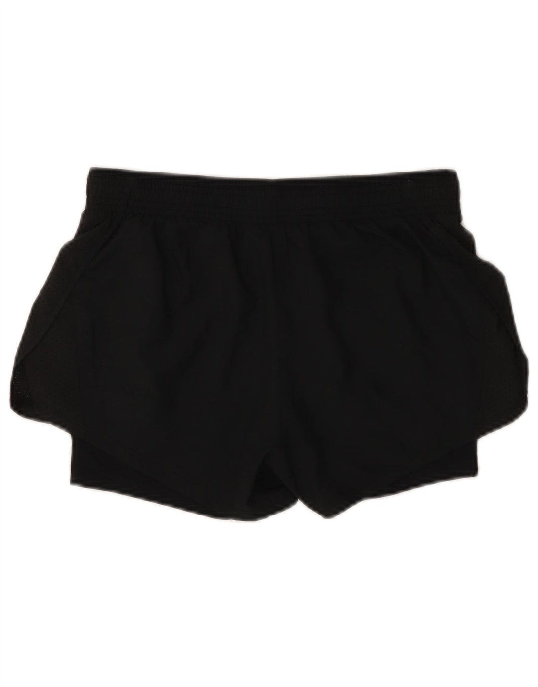 NIKE Short de sport Dri Fit pour femme UK 10 Petit Noir Polyester