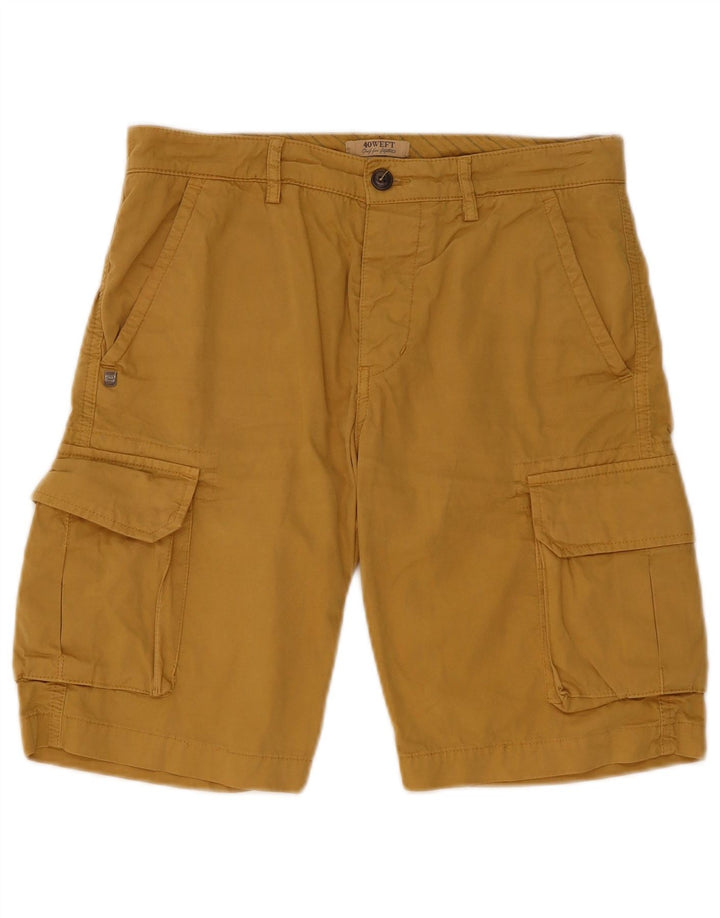 40Weft Short cargo pour homme IT 44 XS W32 Marron Coton