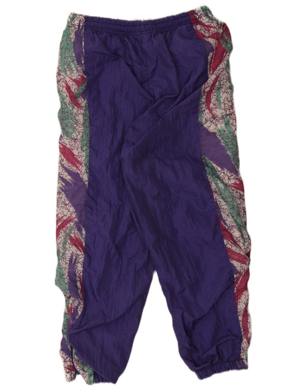 Pantalon de survêtement femme vintage Joggers UK 16 Grand Violet