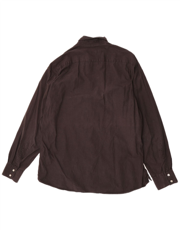 Marlboro Classics Chemise Homme 2XL Coton à Carreaux Marron