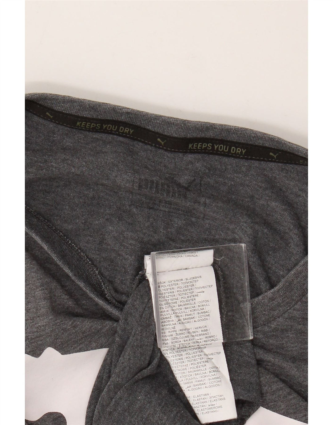 Puma T-Shirt Graphique Homme XL Gris Polyester