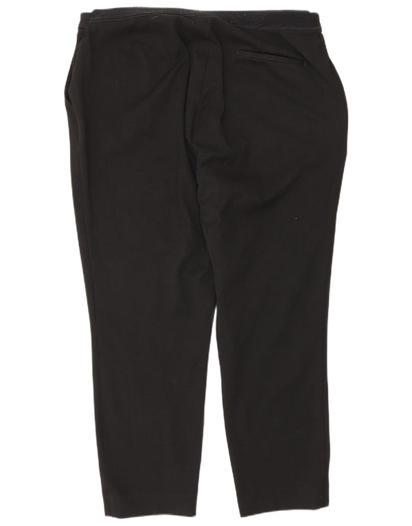 Marks & Spencer Pantalon court slim pour femme UK 20 2XL W40 L27 Noir