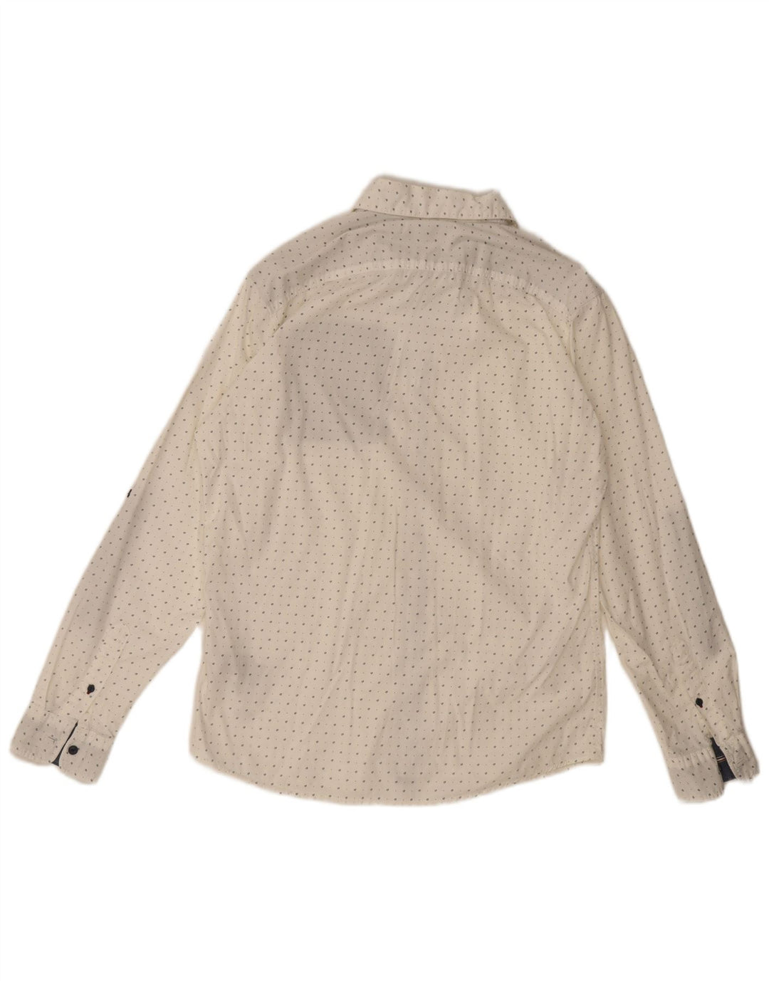 Jack & Jones Chemise Homme Large Blanc Pois Coton