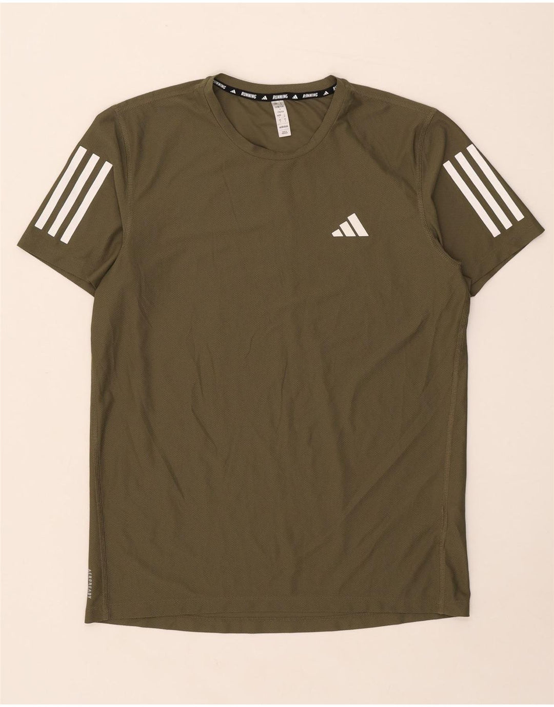 Adidas T-Shirt Homme Haut Petit Kaki Polyester
