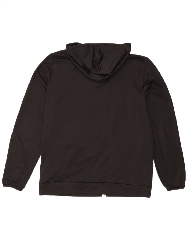 Puma Pull à capuche zippé pour homme Large Noir Polyester