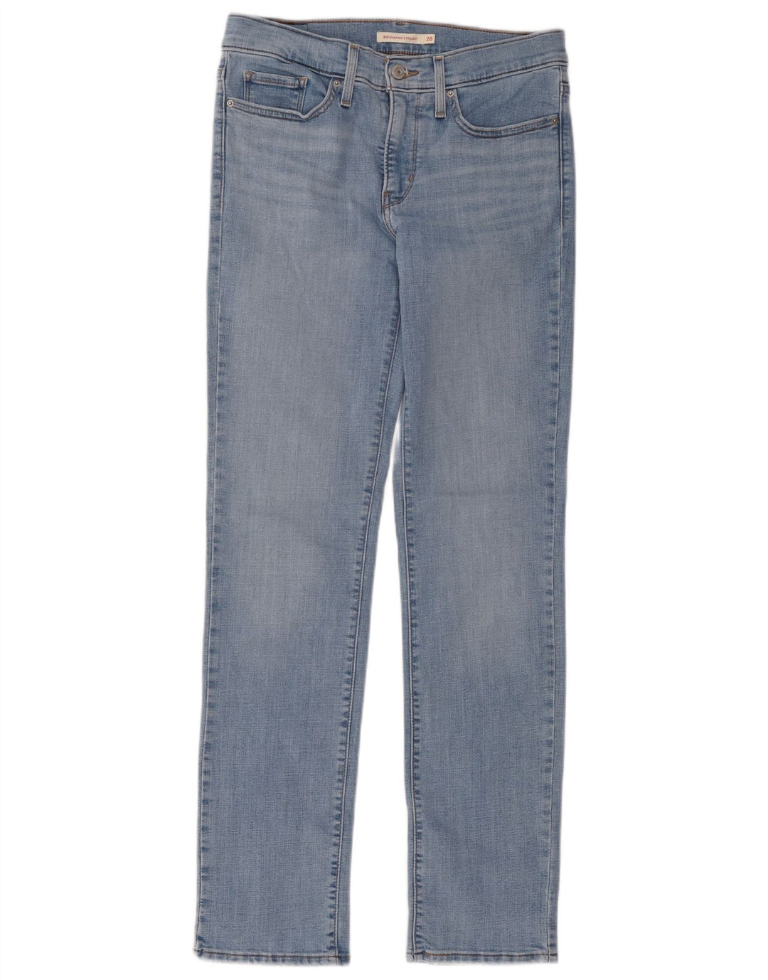 Levi's Jean 314 Shaping Straight Femme Bleu W28 L32 Coton