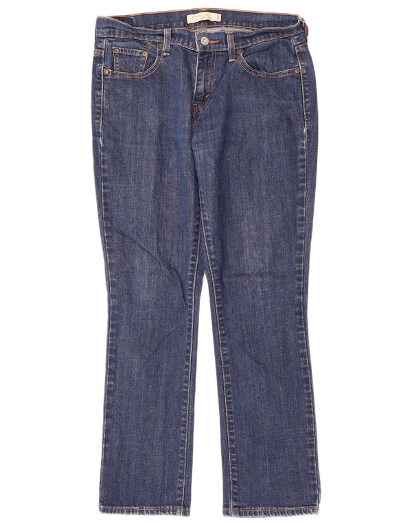 Levi's Jean Droit 505 Femme US 6 Medium W32 L29 Bleu Coton
