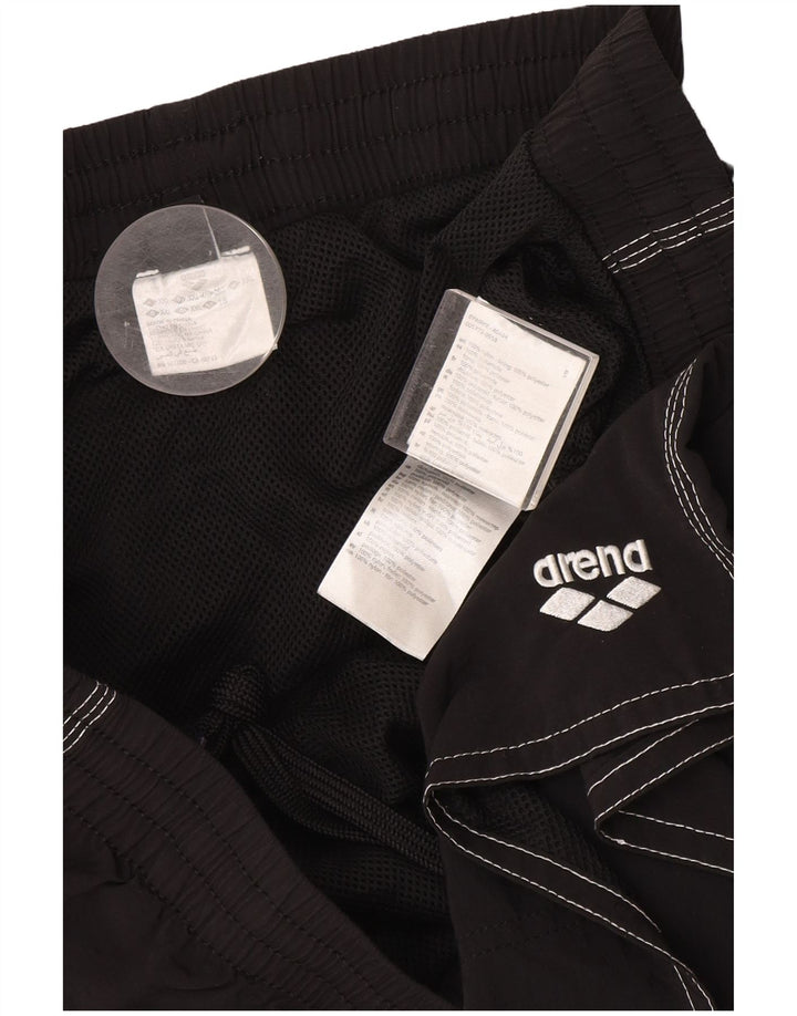 ARENA Short de Sport Homme 2XL Noir Polyester