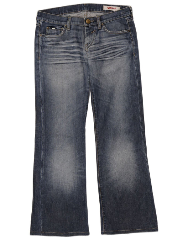 Jean Bootcut Femme Gas W28 L29 Bleu Coton