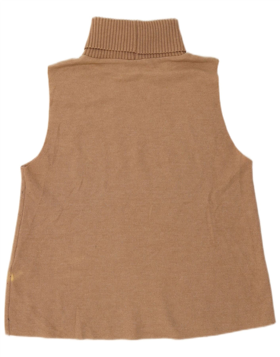Zara Femme Débardeur UK 16 Grand Coton Beige