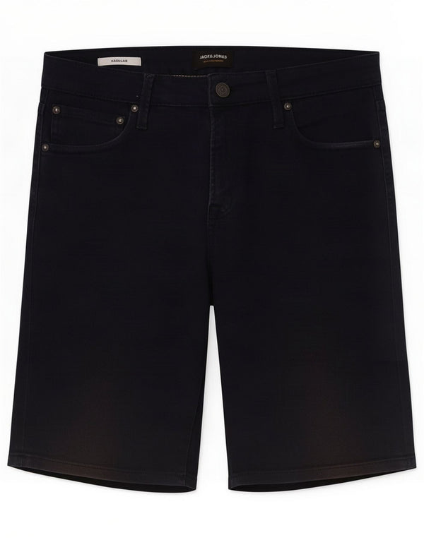 Jack & Jones Short en jean standard pour homme Medium W30 Bleu marine Coton