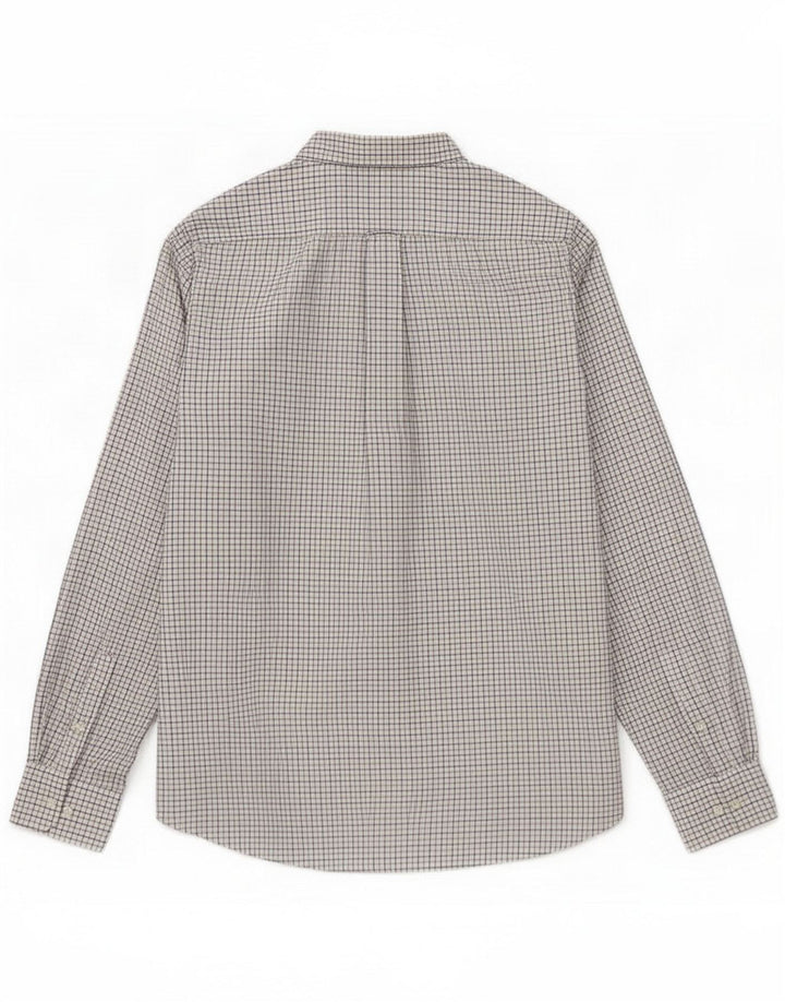 Gant Chemise Homme XL Blanc Vichy Coton