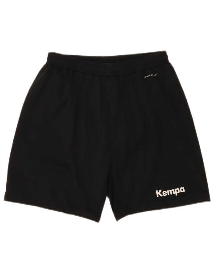 Short de bain homme vintage petit polyester noir