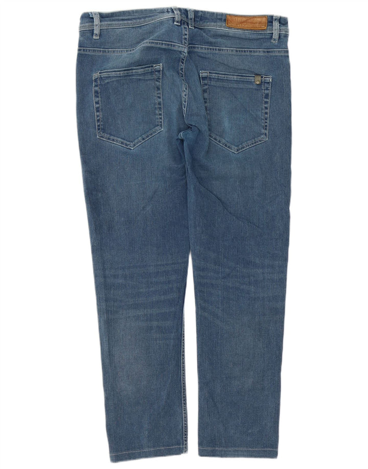 Zara Jean slim pour homme EU 42 Large W32 L26 Bleu