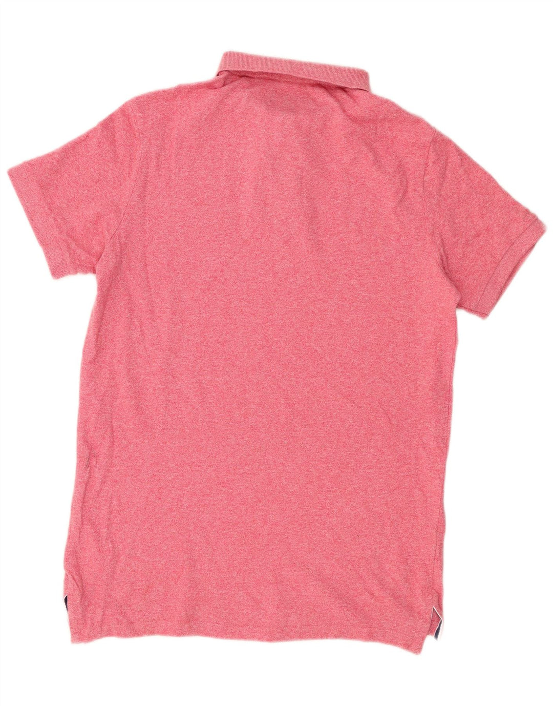 Superdry Polo Homme Rose Moyen Coton
