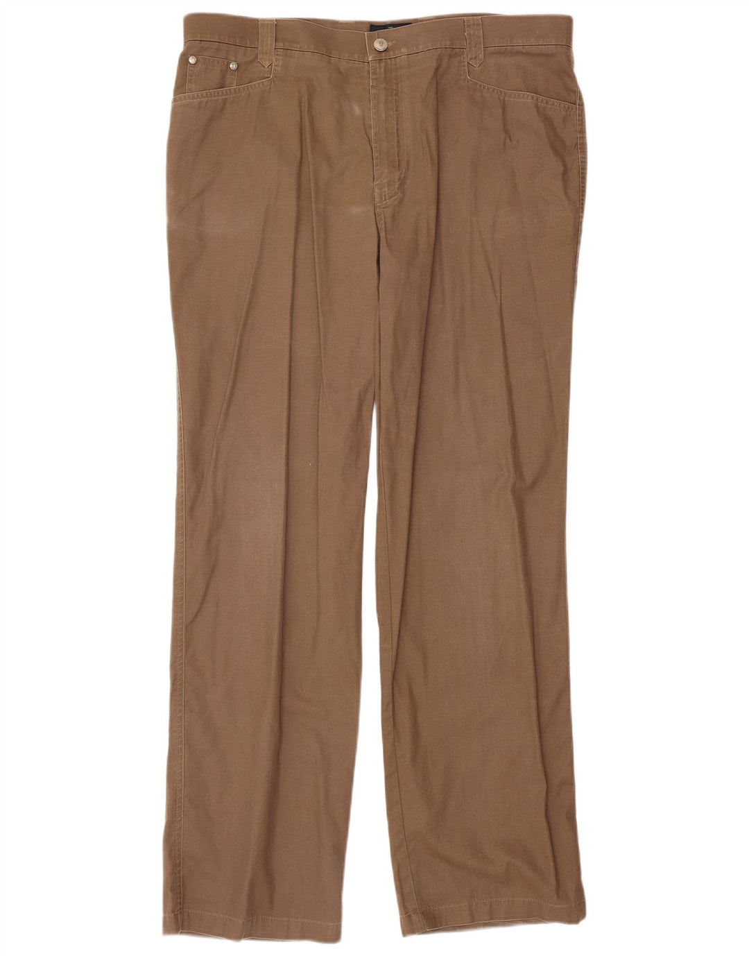 Trussardi Pantalon Droit Casual W38 L31 Marron Homme