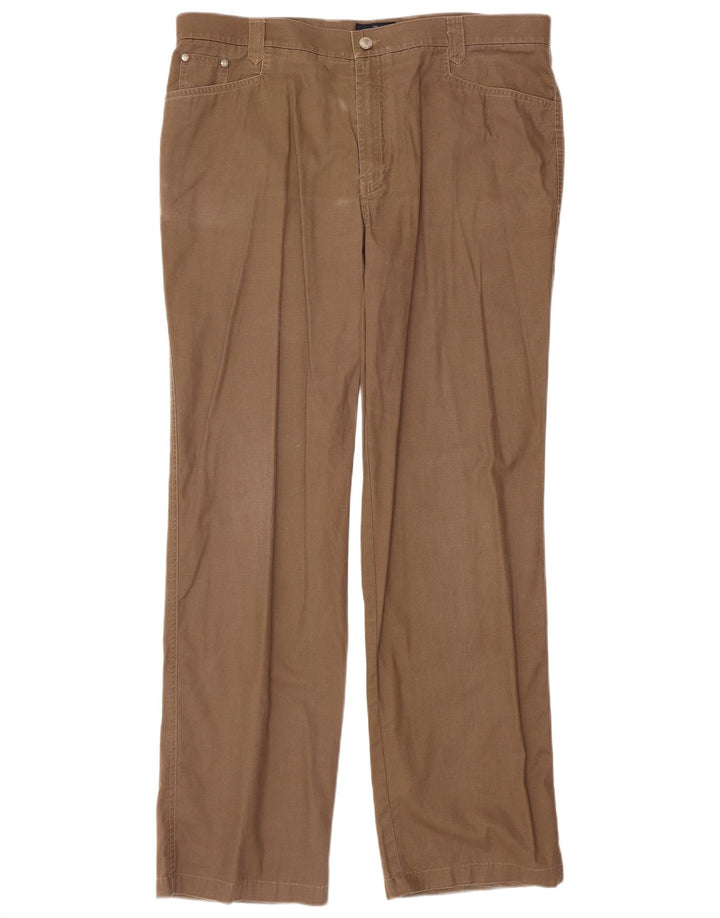 Trussardi Pantalon Droit Casual W38 L31 Marron Homme