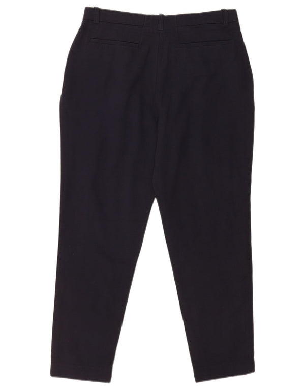 Whistles Pantalon court slim pour femme UK 6 XS W26 L23 Bleu marine Coton