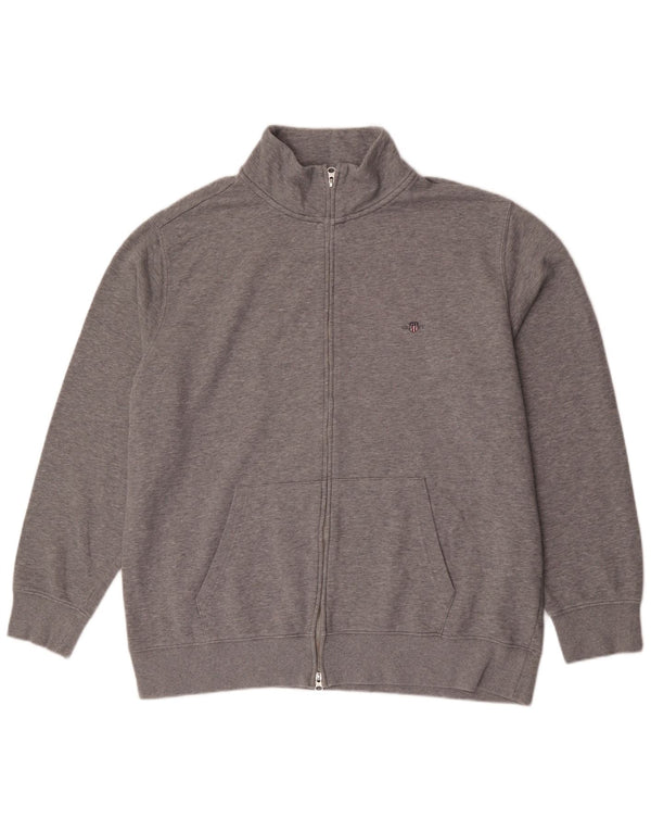 Gant Veste de Survêtement Homme 3XL Gris Coton
