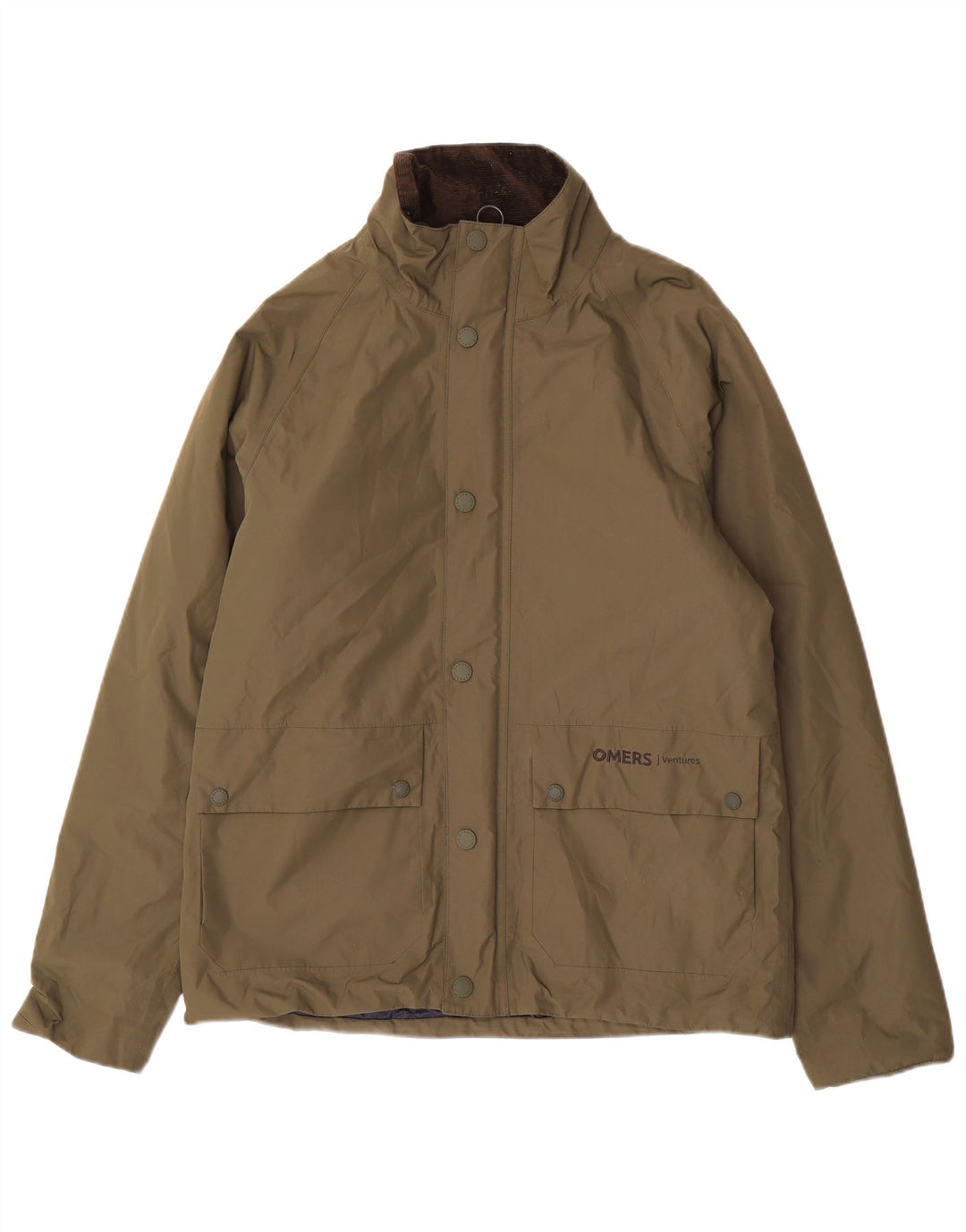 Barbour Veste coupe-vent pour homme UK 38 Medium Kaki Polyester