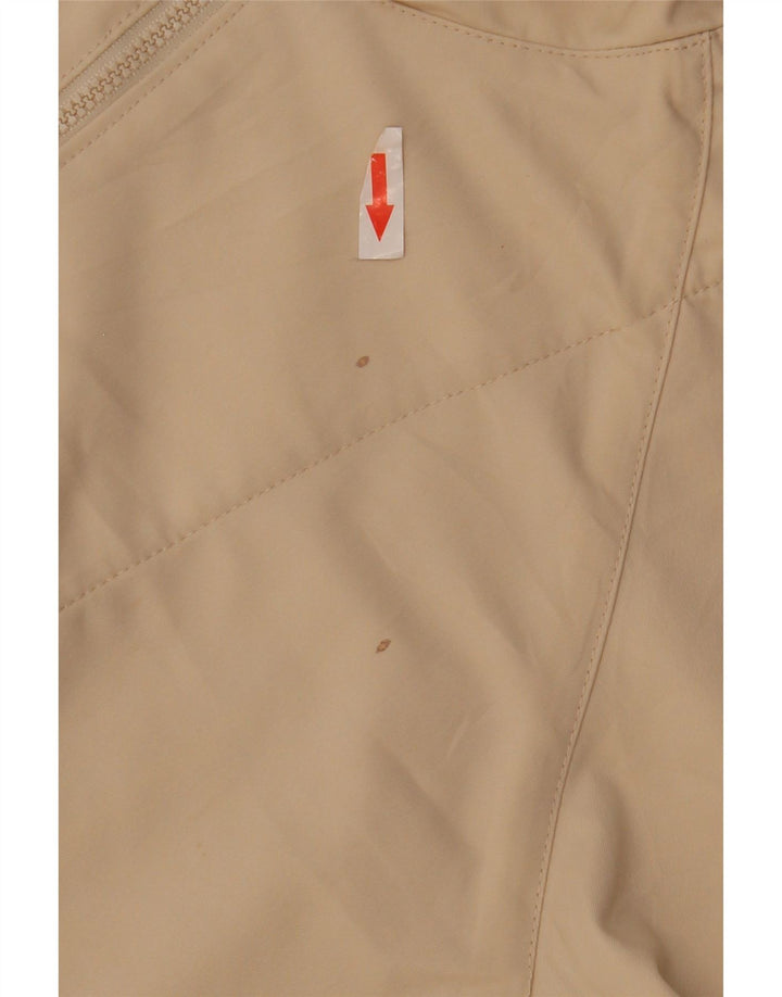 Nike Veste de survêtement pour femme US 12/14 Large Beige Polyester