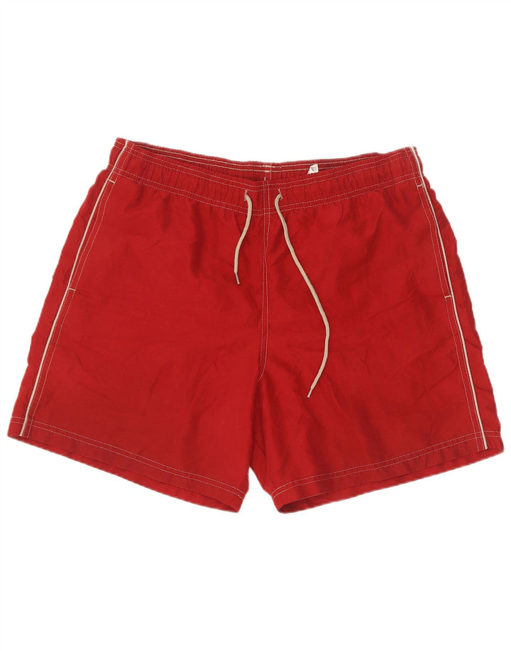 Marks & Spencer Short de bain homme grand rouge polyester