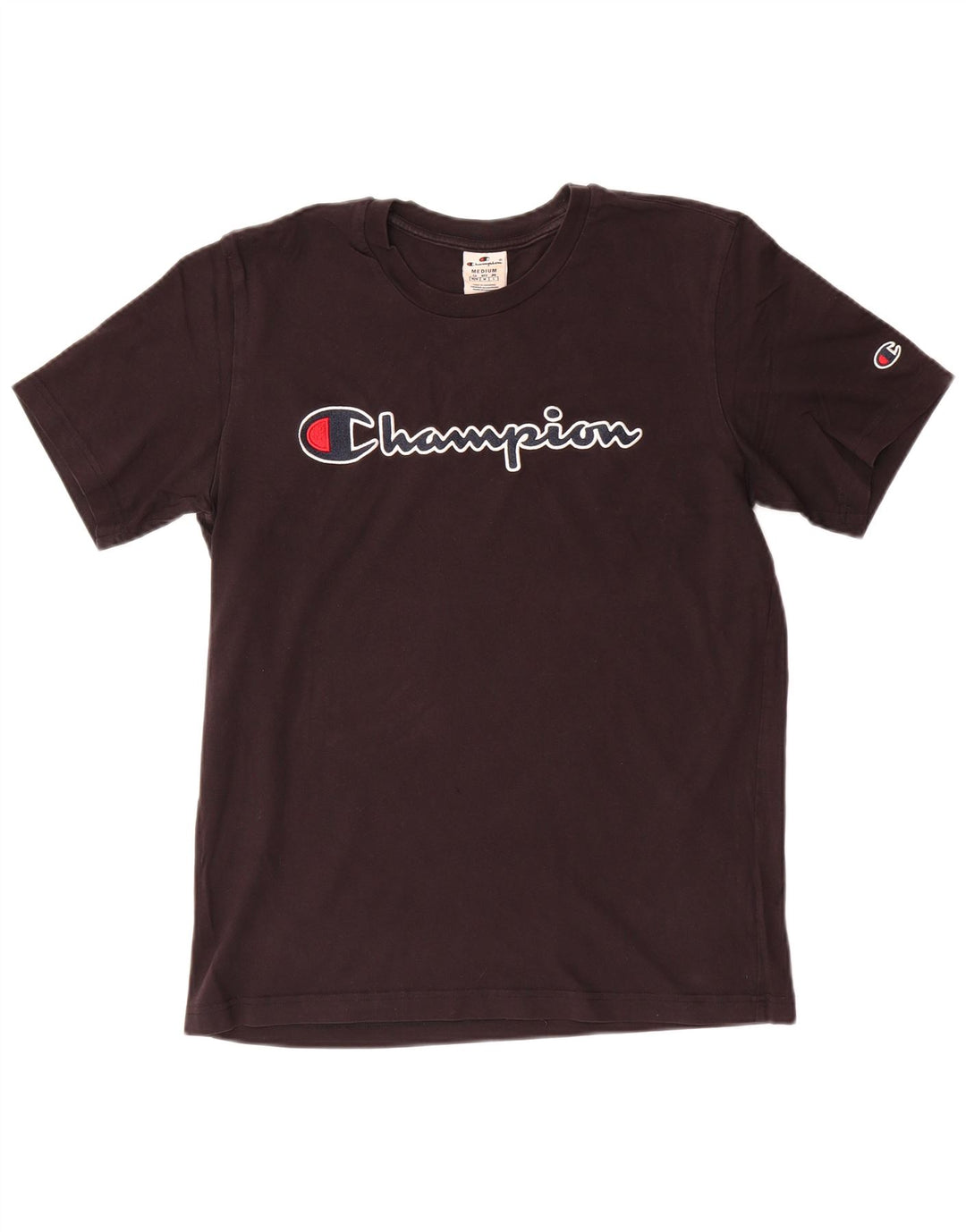 Champion T-Shirt Graphique Homme Noir Moyen