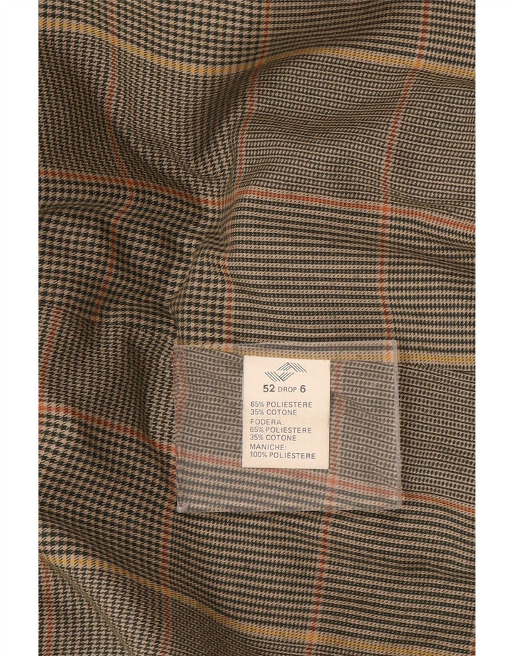 Trench-Coat Vintage Homme IT 52 XL Beige Polyester